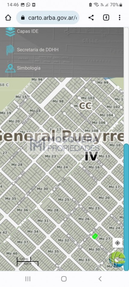TERRENO EN LOS ACANTILADOS.