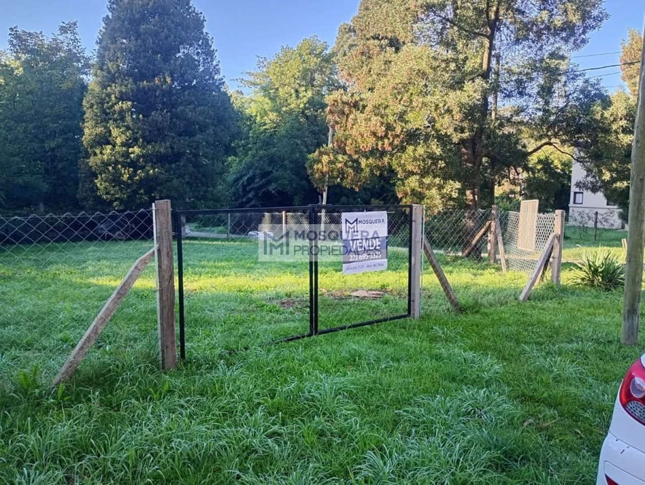 VENTA TERRENO EN ESQUINA BOSQUE PERALTA RAMOS