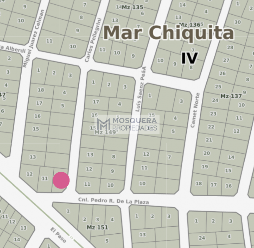 Venta Lote en esquina Camet Norte